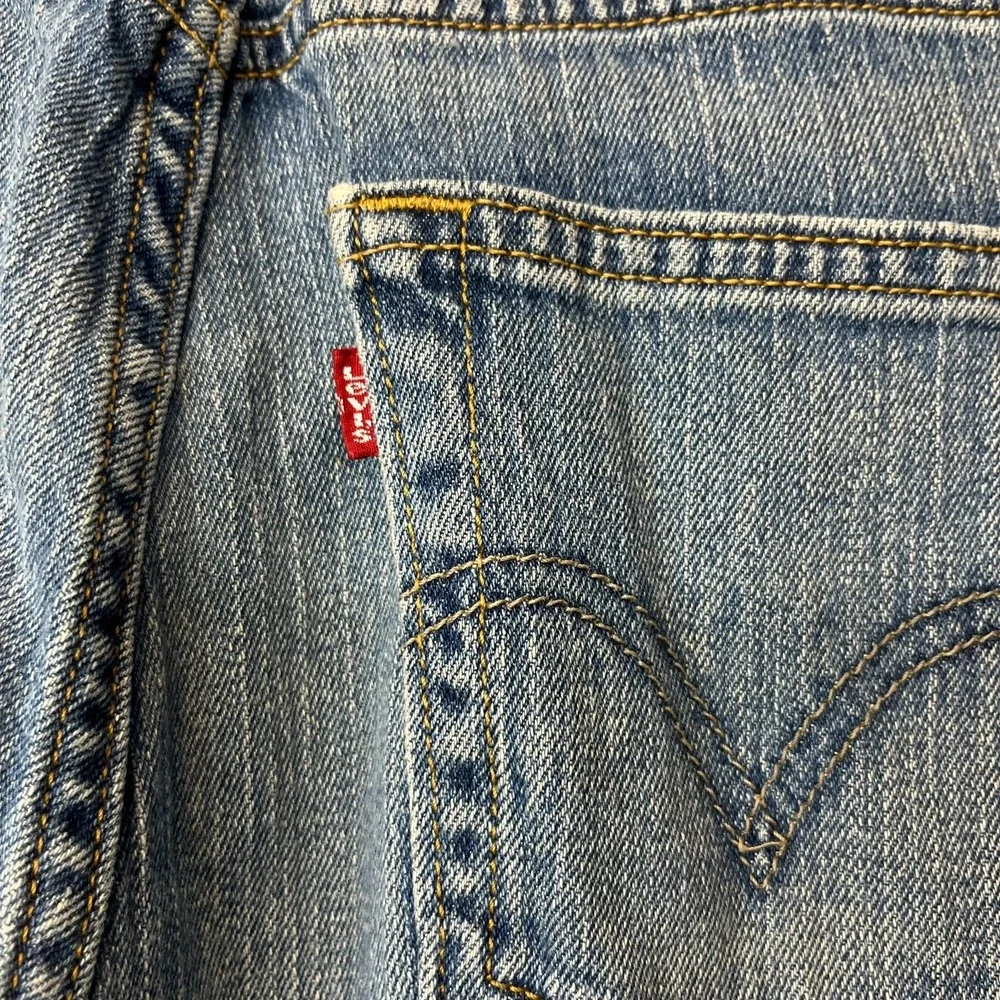 Levi's‎ 514 Slim Straight Jeans Kids Boys 12 REG Blue Denim Stretch Fit - 26X25